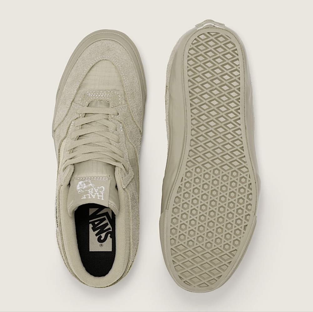 Men's Vans Premium Half Cab 33 'Hairy Suede Pack - Elm Tan' - Picture 3 of 16